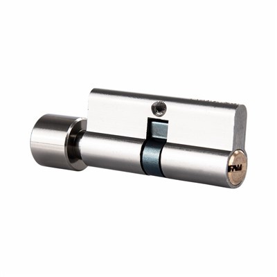 What is the function of the lock cylinder?